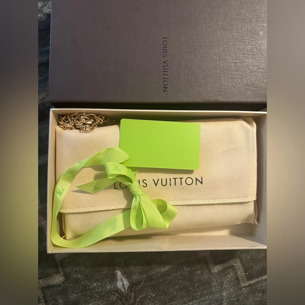 Louis Vuitton Porte Monnaie Monogram Pochette Credit Long Wallet
